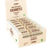 20 Barres bio croustillante cacahuètes en présentoir