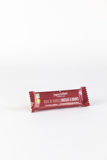Barre de Granola BIO Chocolat & Graines - 40 g