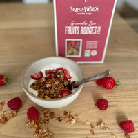 Granola BIO Fruits Rouges & Cajou - Boite de 350 g