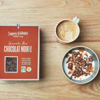 Granola BIO Chocolat Noir & Pépites - Boite de 350 g