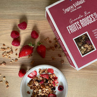 Granola BIO Fruits Rouges & Cajou - Boite de 350 g