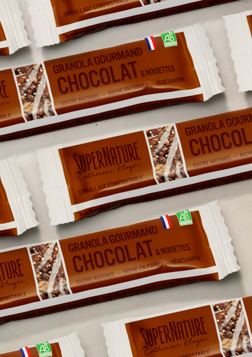 Pack Granola BIO Chocolat & Graines x10