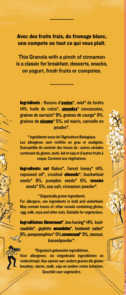 Granola Edition Limitée 100 ans de la Grande Epicerie