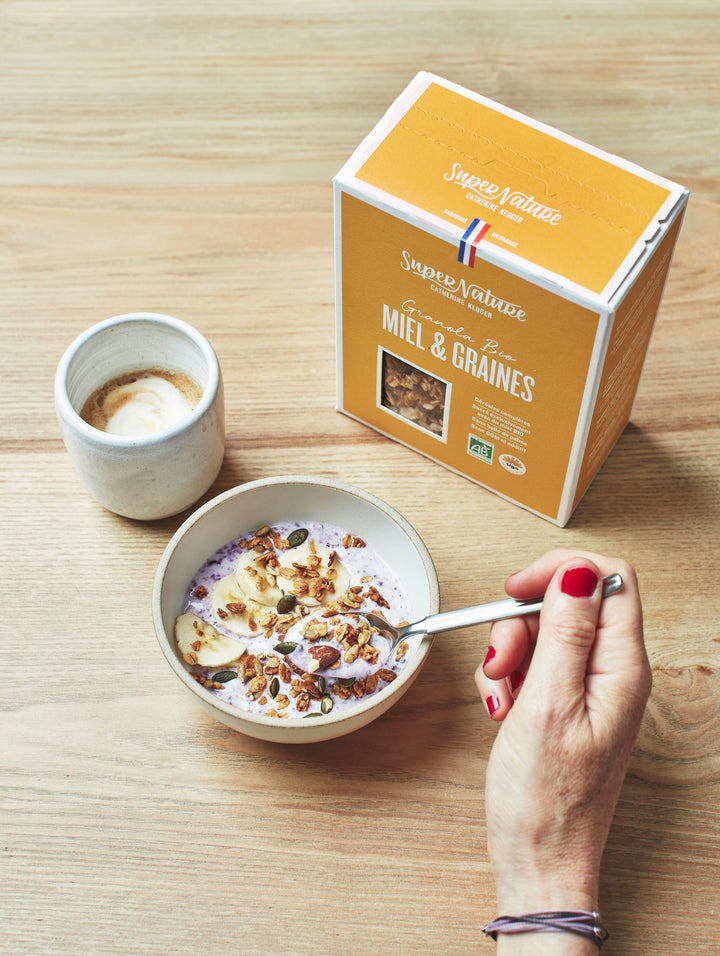 Granola Miel & Graines SuperNature par Catherine Kluger