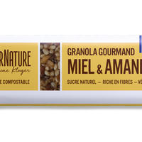 20 Barres Granola BIO Miel & Graines en présentoir