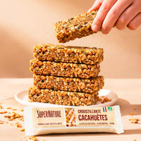20 Barres bio croustillante cacahuètes en présentoir