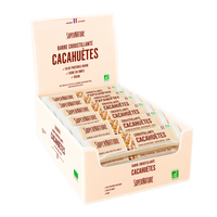 20 Barres bio croustillante cacahuètes en présentoir