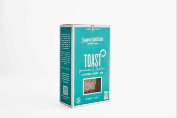 TOAST BIO GRAINES & ZAATAR - Boite de 204 g