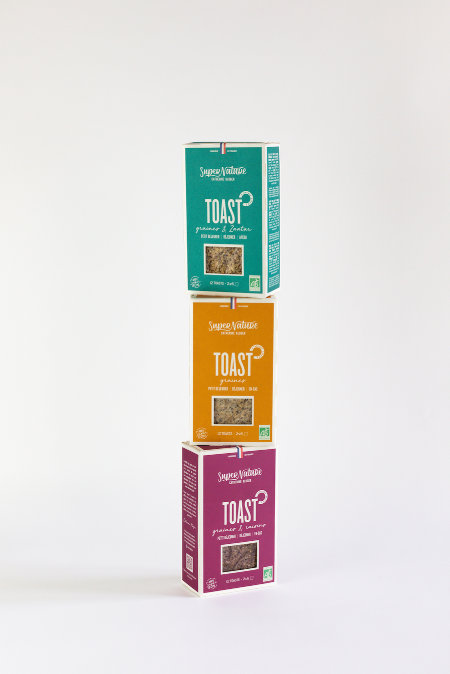 Pack découverte TOASTS BIO