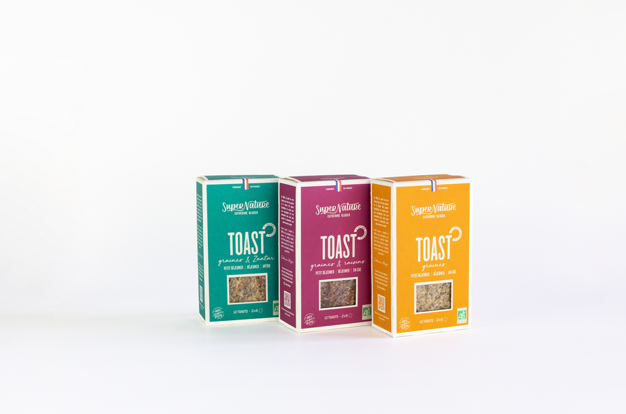 Pack découverte TOASTS BIO