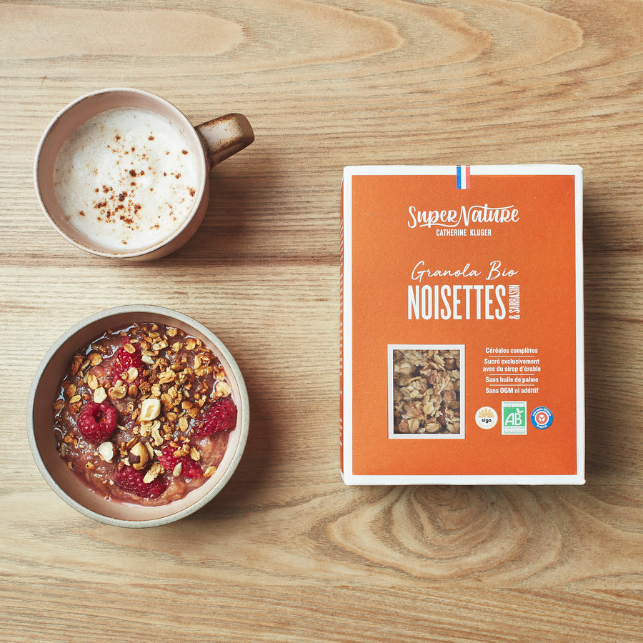 Granola BIO Noisettes & Sarrasin - Boite de 350 g